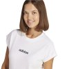 T-Shirt adidas Essentials Linear Tee JC8239 biały L